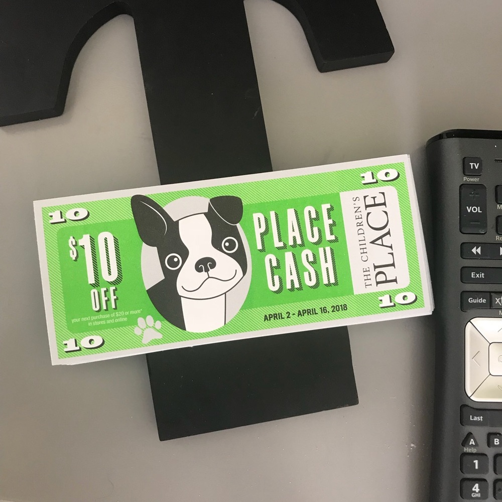 $10 off when you spend $20 or more